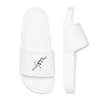 Forêt tropicale de la rainette arboricole aux yeux rouges - Claquettes Femme - blanc - Devant