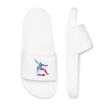 Skateur Skateur Skateur Space Skateboard - Claquettes Femme - blanc - Devant