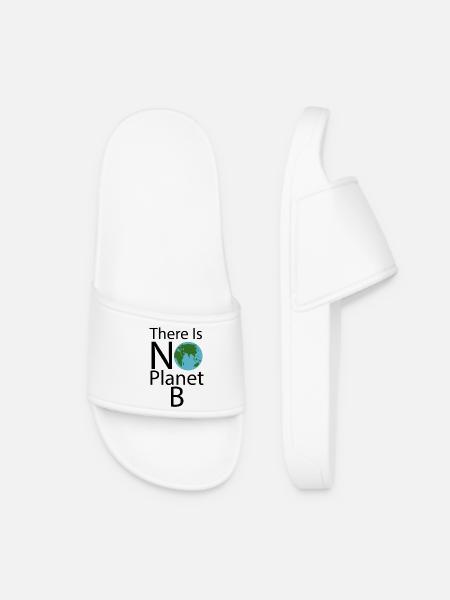 There_Is_No_Planet_B_Play_-_Environment - Frauen Badelatschen - Weiß