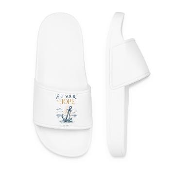 Crée ton espoir - Claquettes Femme - blanc - Devant