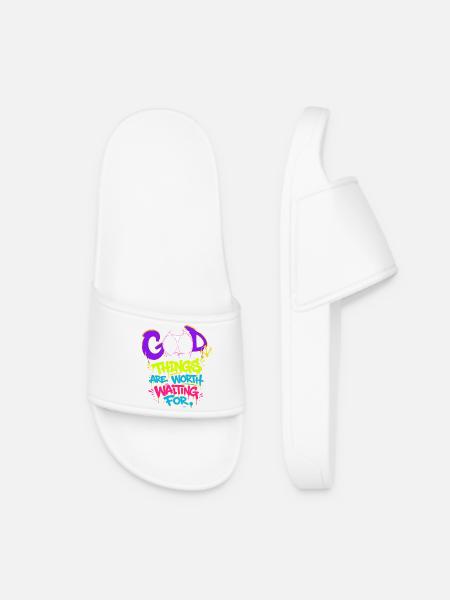 Good_hosszu - Women’s Pool Sliders - white