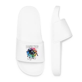 Pinktoe Rosafuss Tarantula Girl - Women’s Pool Sliders - white - Front