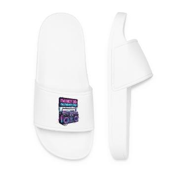 Je n’ai pas 30 ans, j’ai 20 ans - Claquettes Femme - blanc - Devant