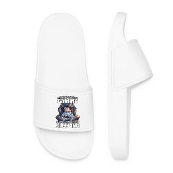 Weekend Gaming: Sleeping Bunny - Women’s Pool Sliders - white - Front