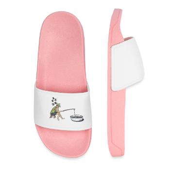 Pêche pêcheur passe-temps pêche pêche sportive - Claquettes Femme - rose clair - Devant
