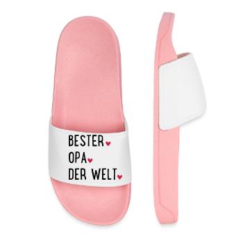 Grandfather - Women’s Pool Sliders - light pink - Front