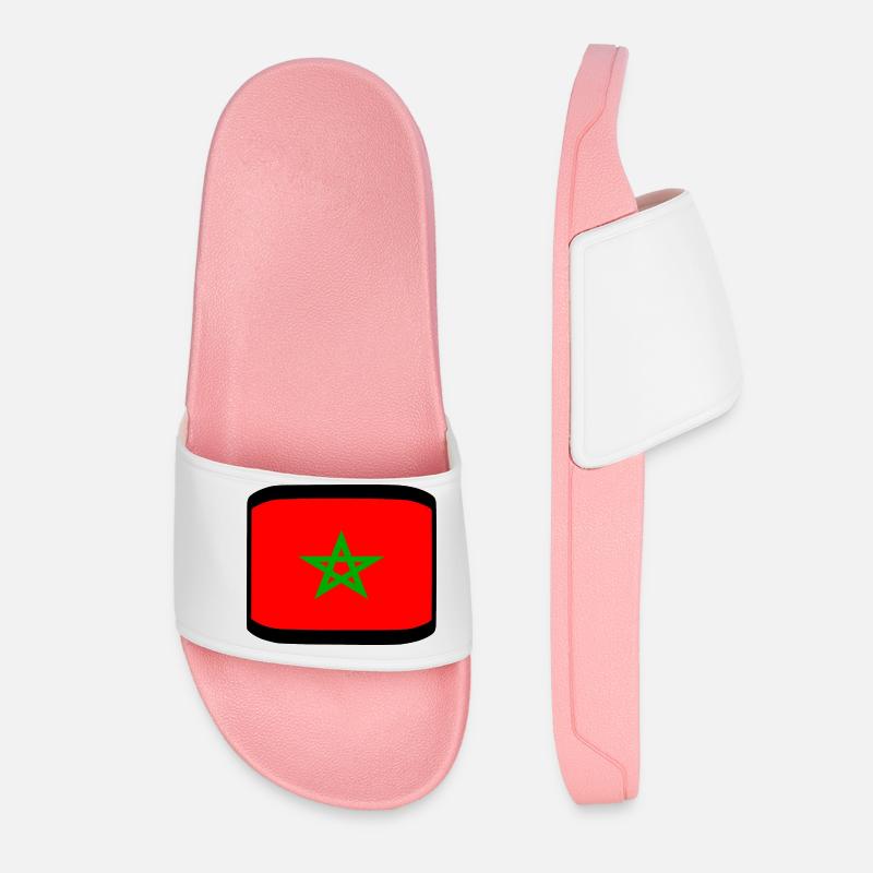 Morocco - Women’s Pool Sliders - light pink