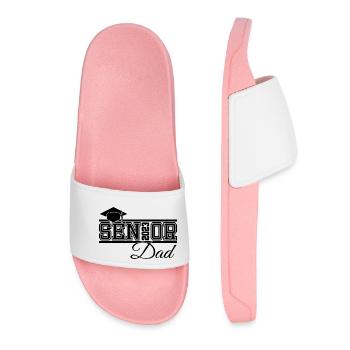 Senior 2023 Papa Fier Papa de Diplômé - Claquettes Femme - rose clair - Devant