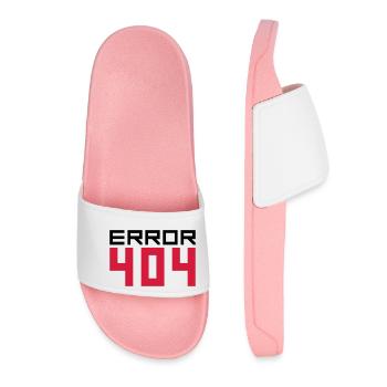 404 error fehlermeldung falsch kein internet laden - Claquettes Femme - rose clair - Devant