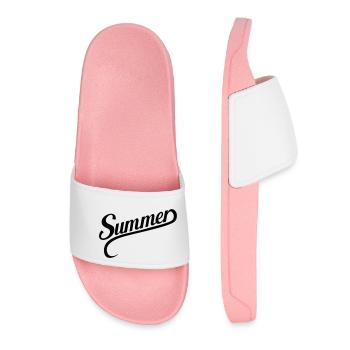 Summer design cool - Women’s Pool Sliders - light pink - Front