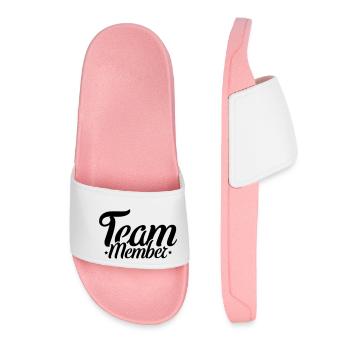 Team member - Women’s Pool Sliders - light pink - Front