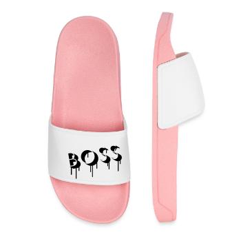Boss Graffiti - Claquettes Femme - rose clair - Devant