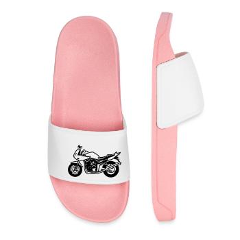 Moto vélo nu SportTouring - Claquettes Femme - rose clair - Devant