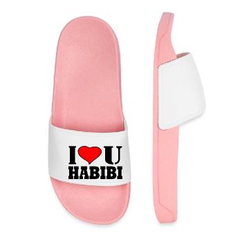 HABIBI - Claquettes Femme - rose clair - Devant