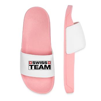 Team Swiss Switzerland - Women’s Pool Sliders - light pink - Front