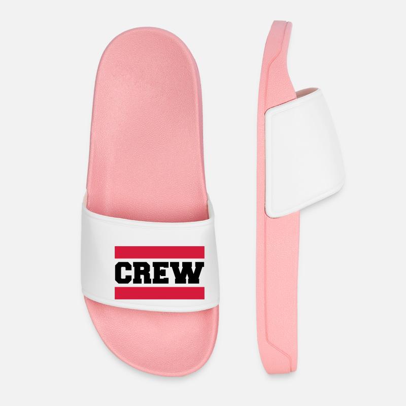Crew - Frauen Badelatschen - Hellrosa