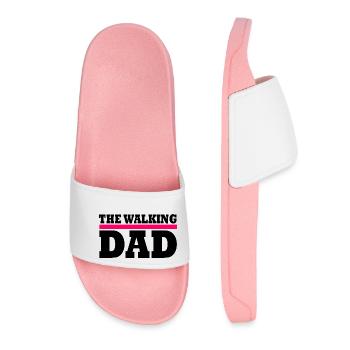 The walking dad - Frauen Badelatschen - Hellrosa - Vorne