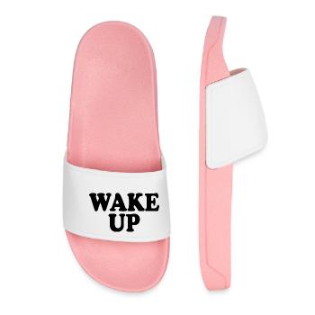 Wake up - Frauen Badelatschen - Hellrosa - Vorne