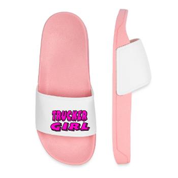 Trucker Girl - Claquettes Femme - rose clair - Devant