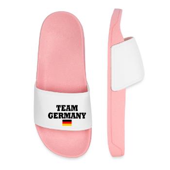 Allemagne - Claquettes Femme - rose clair - Devant