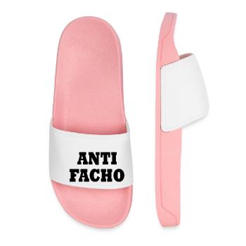 Anti facho - Frauen Badelatschen - Hellrosa - Vorne