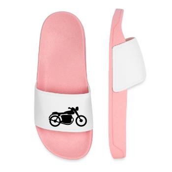 motorcycle - Women’s Pool Sliders - light pink - Front