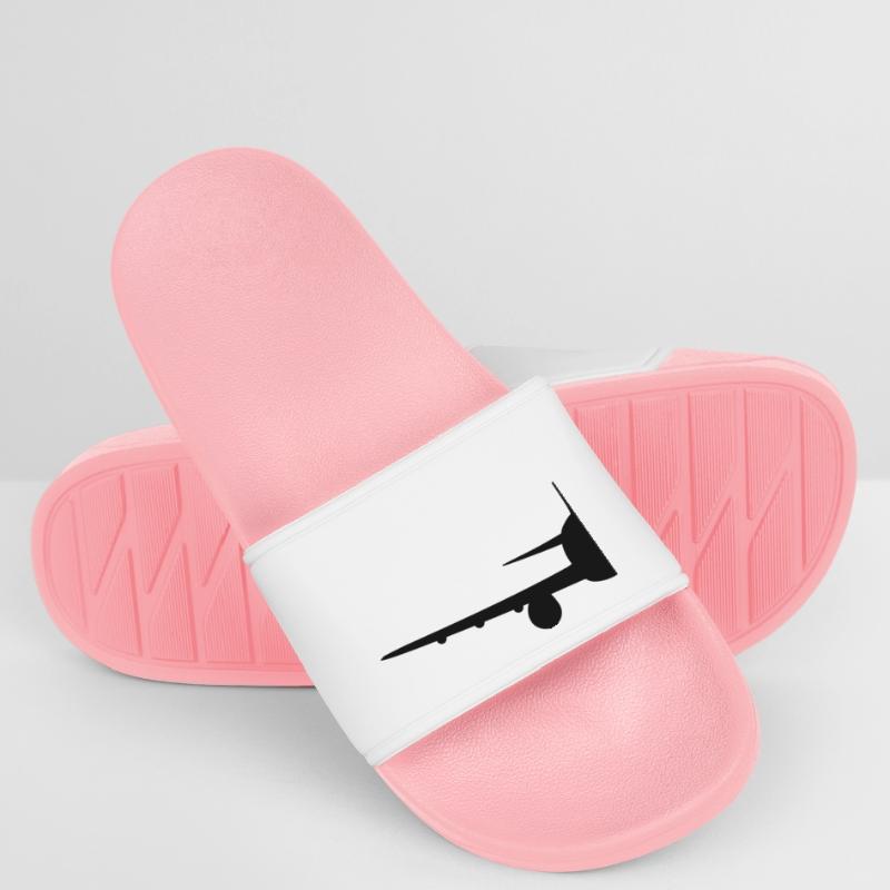 Half half split front front airplane fly pilot mac Women’s Pool Sliders