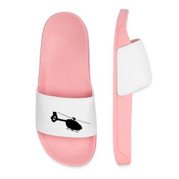 EC145T2 Hélicoptère Pilote d’hélicoptère - Claquettes Femme - rose clair - Devant