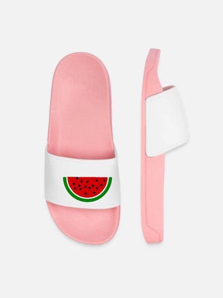 Wassermelone melone - Frauen Badelatschen - Hellrosa