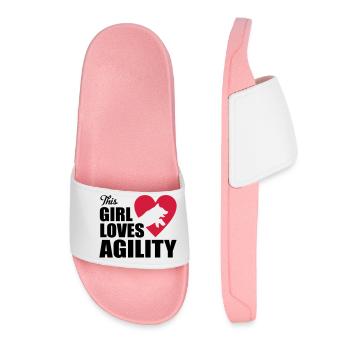 Agility - Women’s Pool Sliders - light pink - Front