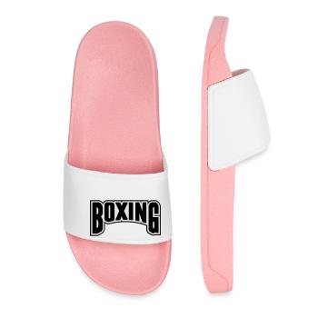 Boxing - Women’s Pool Sliders - light pink - Front