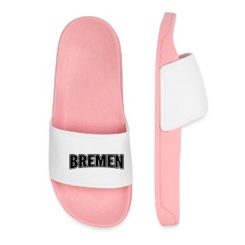 Bremen - Frauen Badelatschen - Hellrosa - Vorne