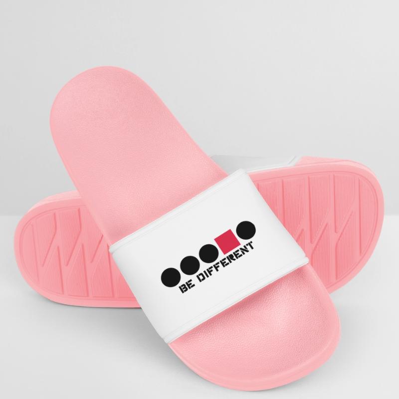 Rectangle circular shape Anders edges Angular Be D Women’s Pool Sliders