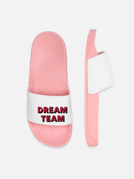 DREAMTEAM - Frauen Badelatschen - Hellrosa
