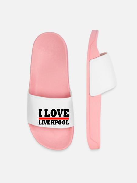 Liverpool - Frauen Badelatschen - Hellrosa
