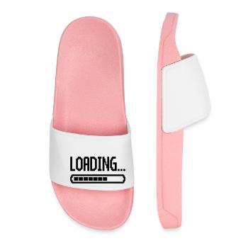 loading ladebalken - Frauen Badelatschen - Hellrosa - Vorne