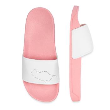 Madère - Claquettes Femme - rose clair - Devant