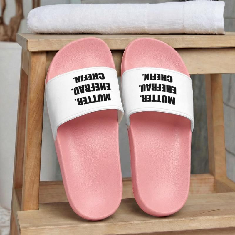 Mutter Ehefrau Chefin Frauen Badelatschen