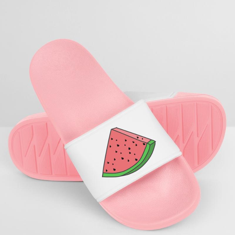 Pastèque Pastèque Pièces de pastèque Claquettes Femme