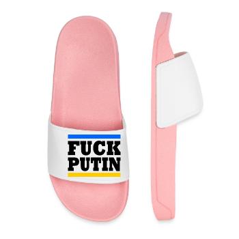 fck ptn - Women’s Pool Sliders - light pink - Front
