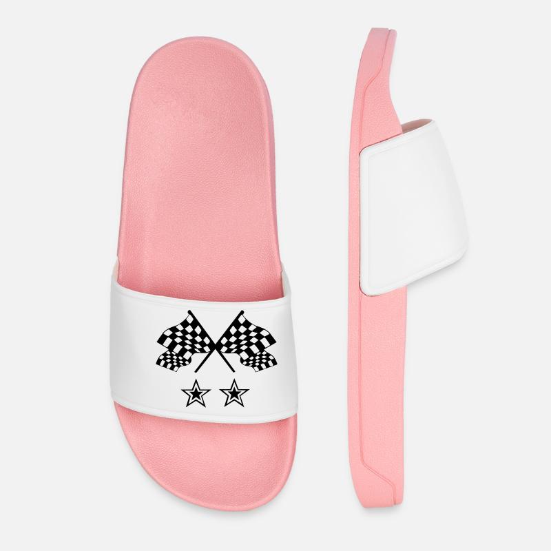Car - Women’s Pool Sliders - light pink