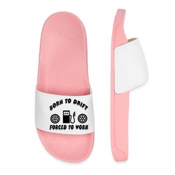 Voiture - Claquettes Femme - rose clair - Devant