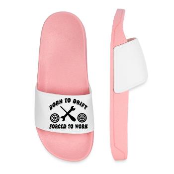 Voiture - Claquettes Femme - rose clair - Devant