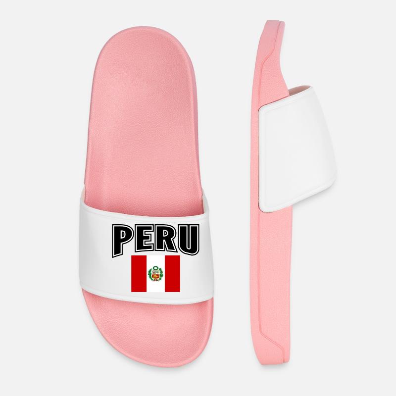 Peru - Women’s Pool Sliders - light pink