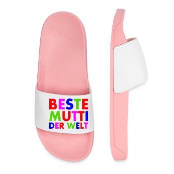 Beste mutti der welt - Frauen Badelatschen - Hellrosa - Vorne
