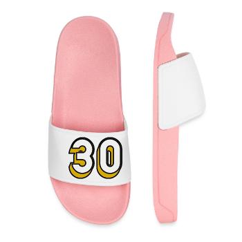 30. 30 YEARS. 30TH ANNIVERSARY. 30 YEARS ANNIVERSARY - Women’s Pool Sliders - light pink - Front