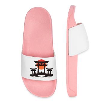 japanese Gate - Frauen Badelatschen - Hellrosa - Vorne