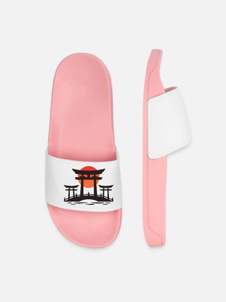 japanese Gate - Frauen Badelatschen - Hellrosa