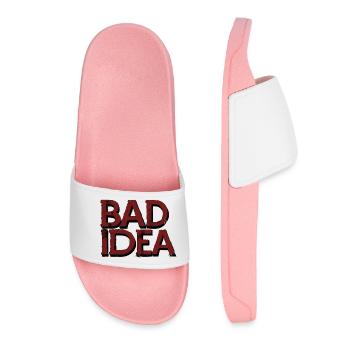 Bad Idea - Frauen Badelatschen - Hellrosa - Vorne