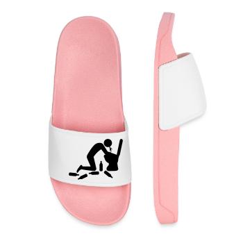 Vomit Toilette - Claquettes Femme - rose clair - Devant